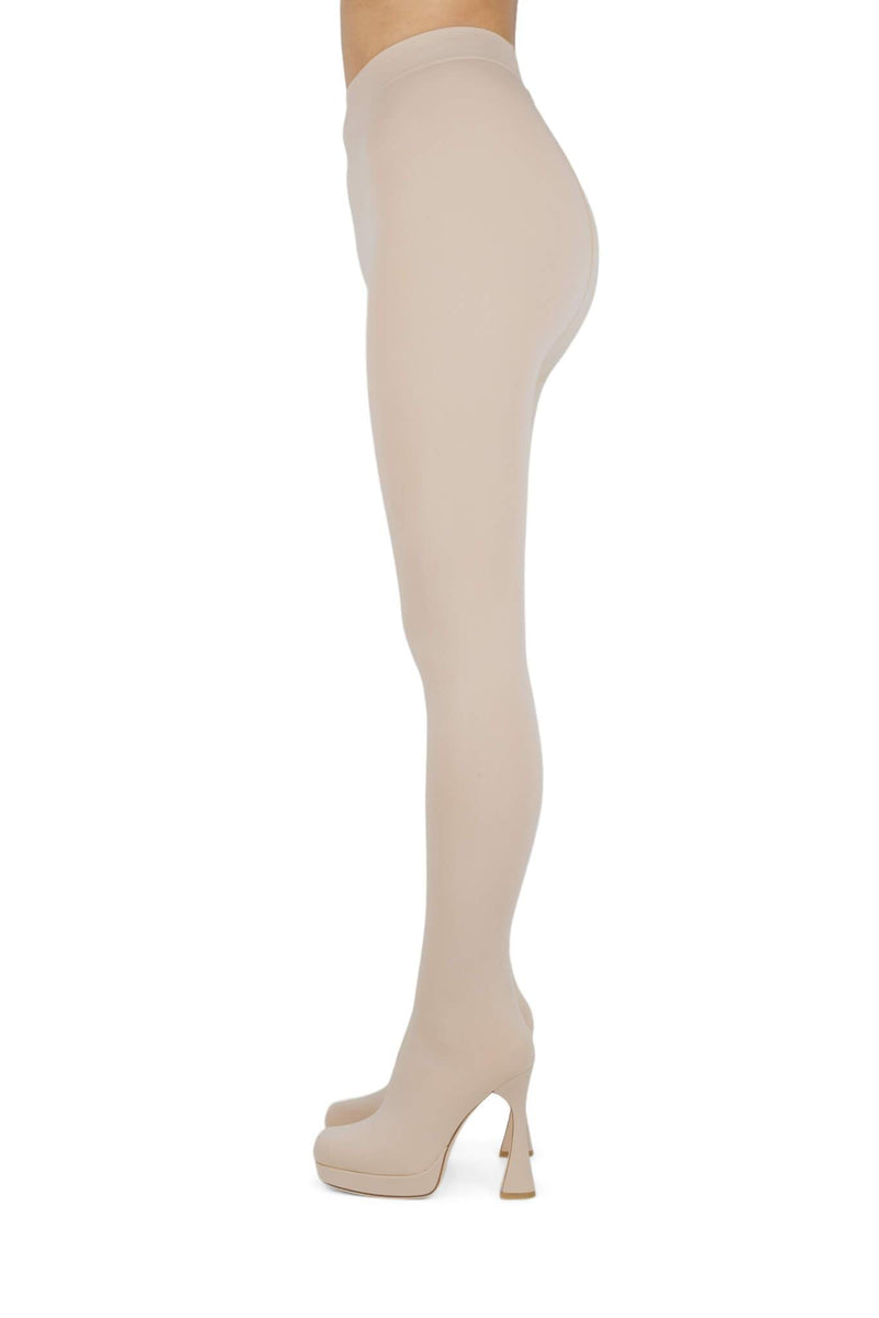 Beige Jeffrey Campbell Pantalones Women's Knee High Boots | 594-ZBOSCG