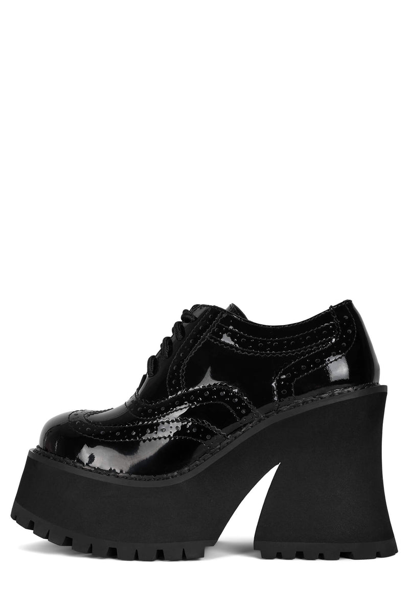 Black Jeffrey Campbell Cry-A-Lot Women's Loafers | 846-AGZTEQ