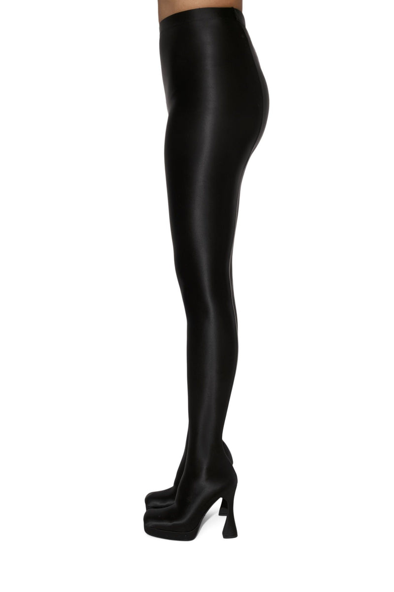 Black Jeffrey Campbell Pantalones Women's Knee High Boots | 375-WDYROS