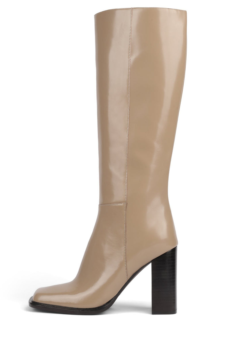 Grey Jeffrey Campbell Zeldoa Women's Knee High Boots | 179-ROEQWP