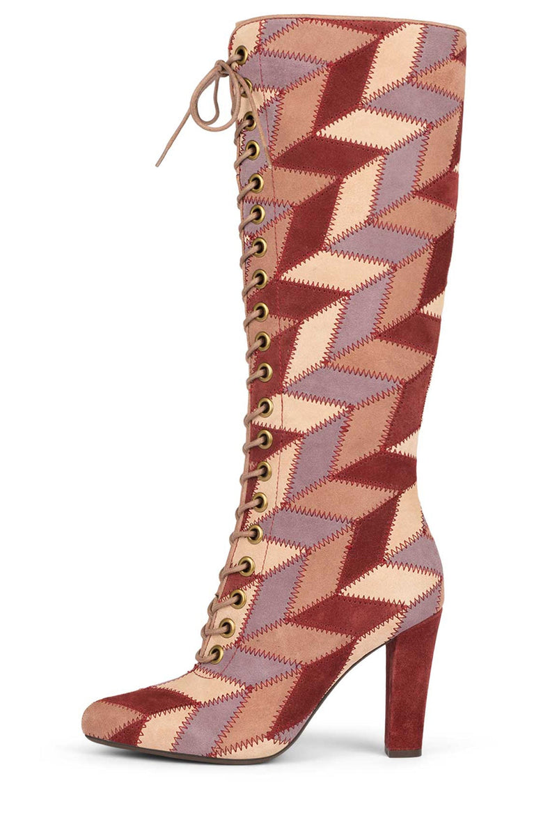 Multicolor Jeffrey Campbell Epoque-Pw Women's Knee High Boots | 634-XGNUKY