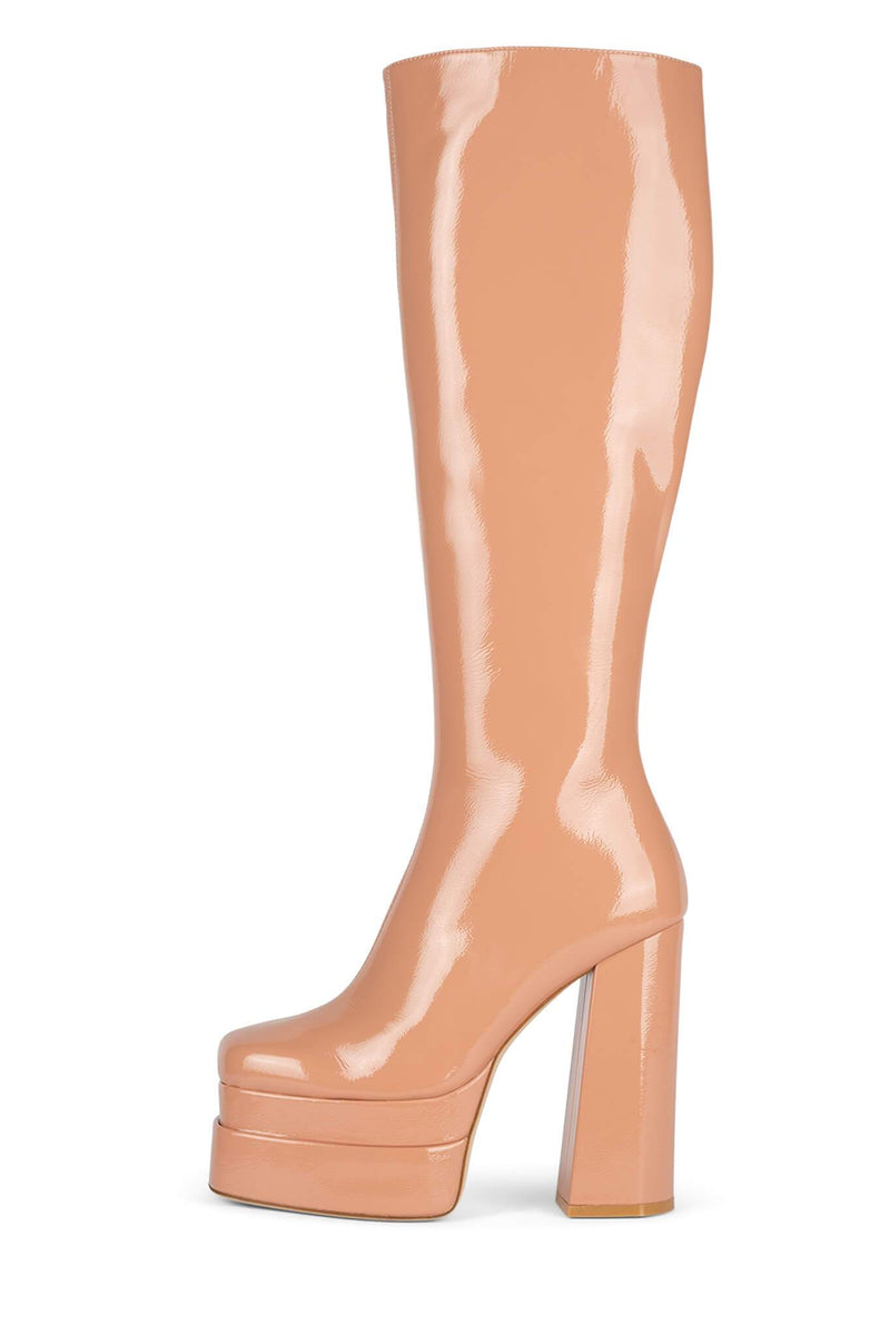 Pink Jeffrey Campbell Kickin-It Women's Knee High Boots | 280-NKJCTS