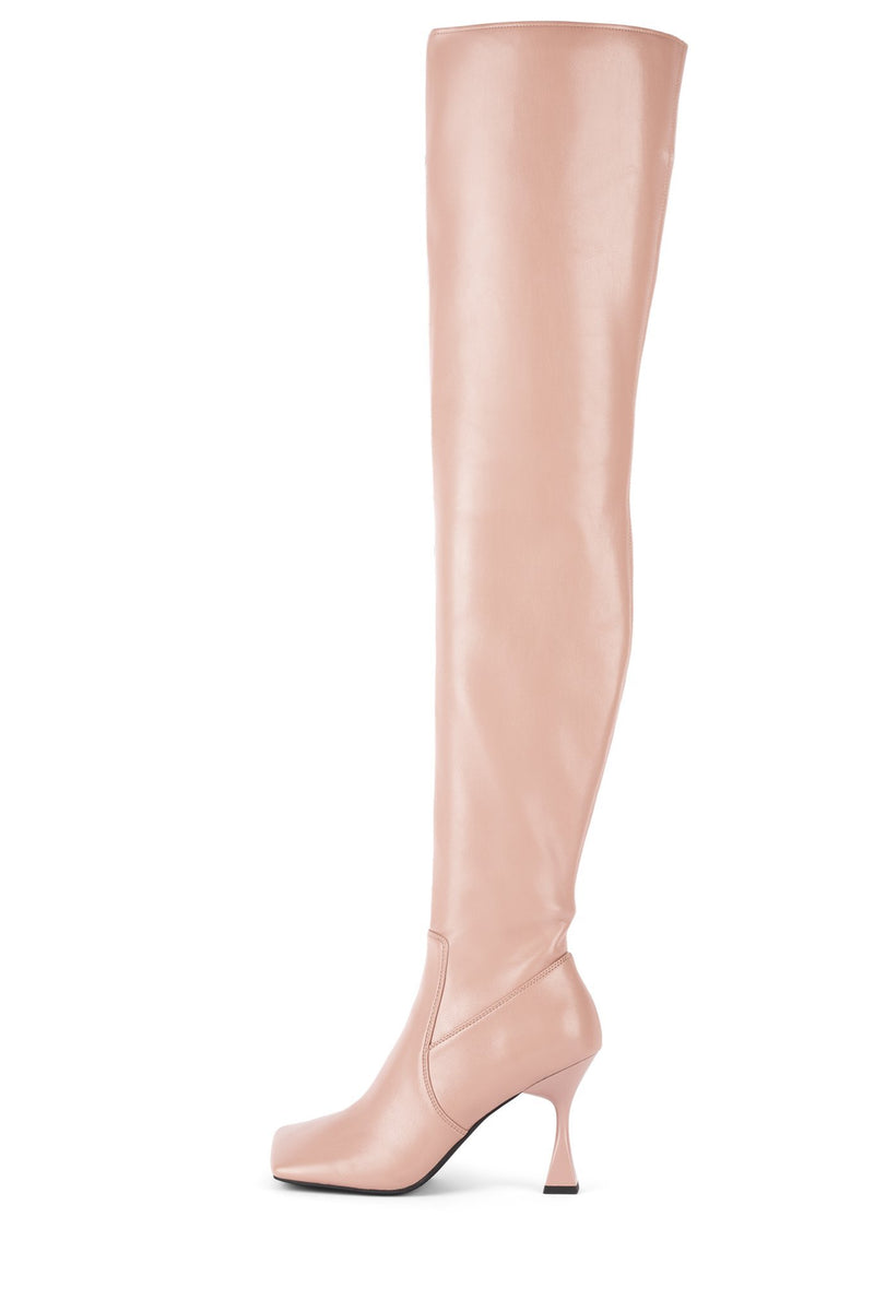 Pink Jeffrey Campbell Morphed-Ok Women's Knee High Boots | 258-FPJWHQ