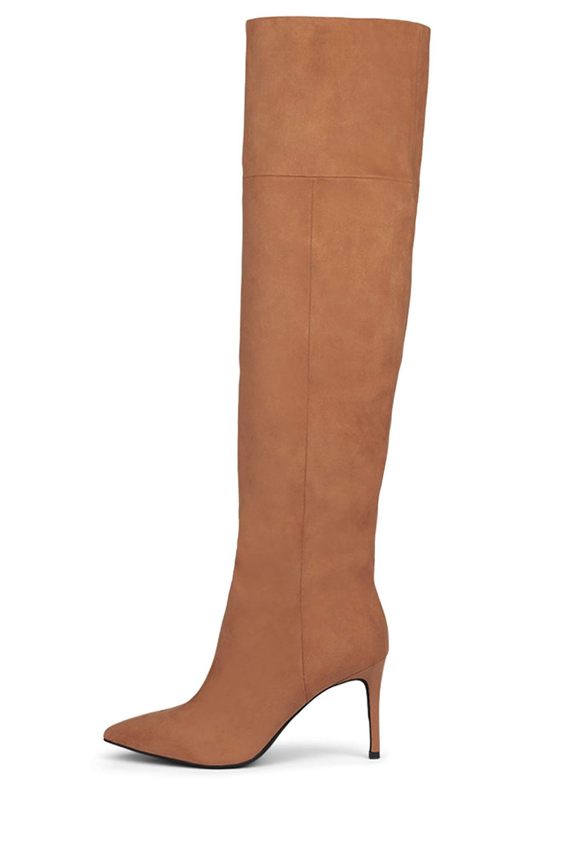 Pink Jeffrey Campbell Pillar-Hi Women's Knee High Boots | 816-SEBYVX