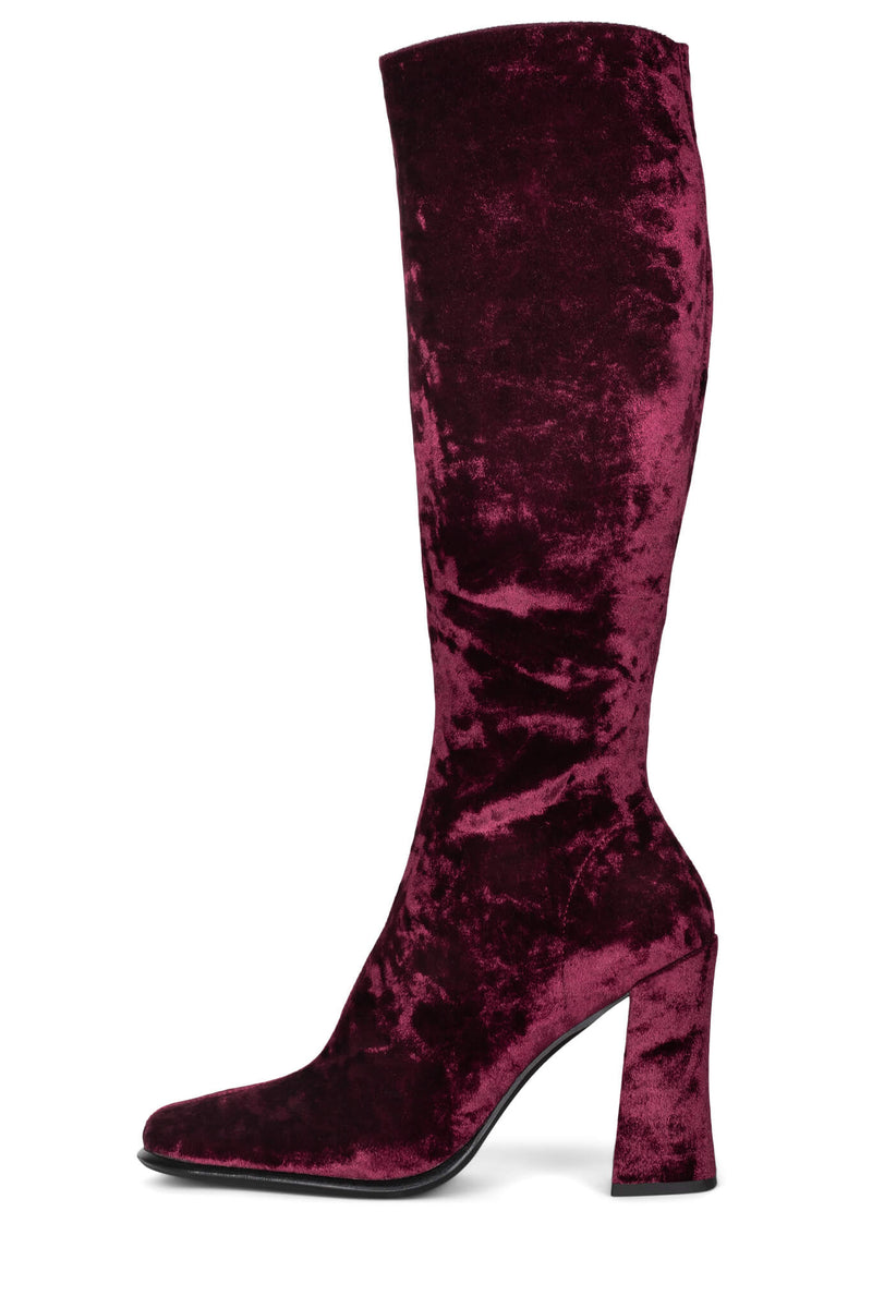 Purple Jeffrey Campbell Naissance Women's Knee High Boots | 310-DUHNTI