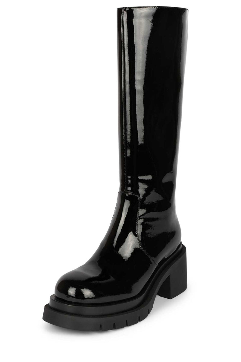 Black Jeffrey Campbell Bestride Women's Knee High Boots | 890-WCVRKZ