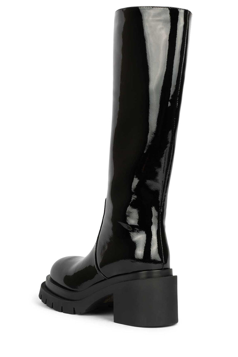 Black Jeffrey Campbell Bestride Women's Knee High Boots | 890-WCVRKZ