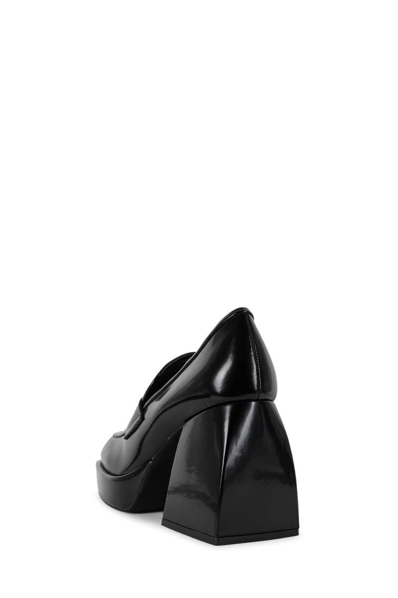 Black Jeffrey Campbell Royally Women's Loafers | 217-BDISUK