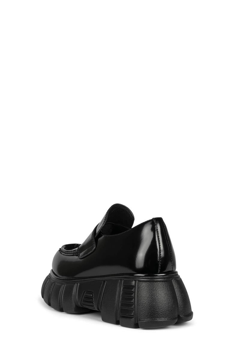 Black Jeffrey Campbell Shove Women's Loafers | 503-VFMAWL