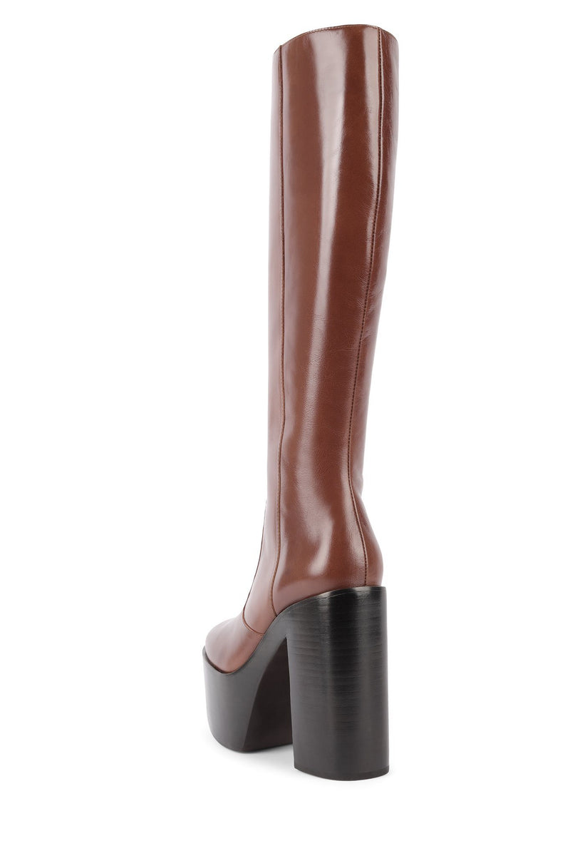 Brown Jeffrey Campbell Mexique-Kh Women's Knee High Boots | 742-UNCTLO