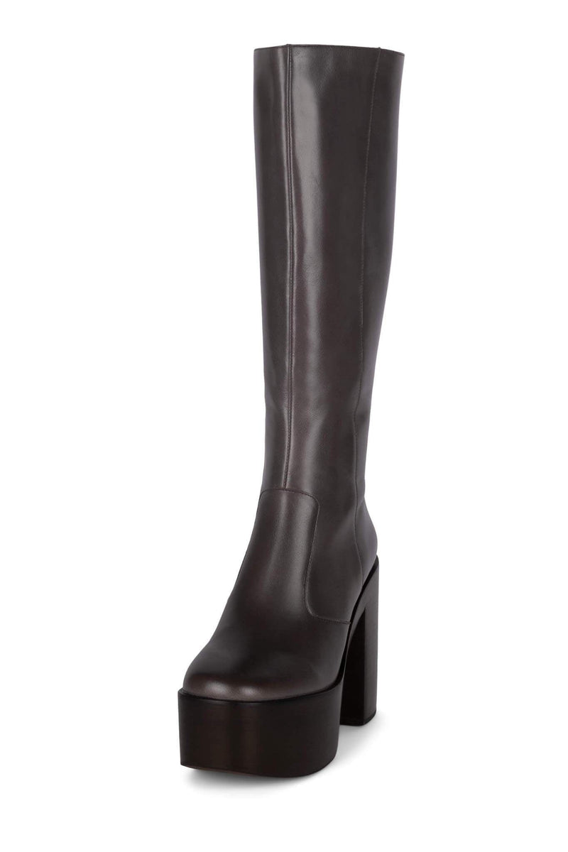 Dark Grey Jeffrey Campbell Mexique-Kh Women's Knee High Boots | 130-MWBSRT