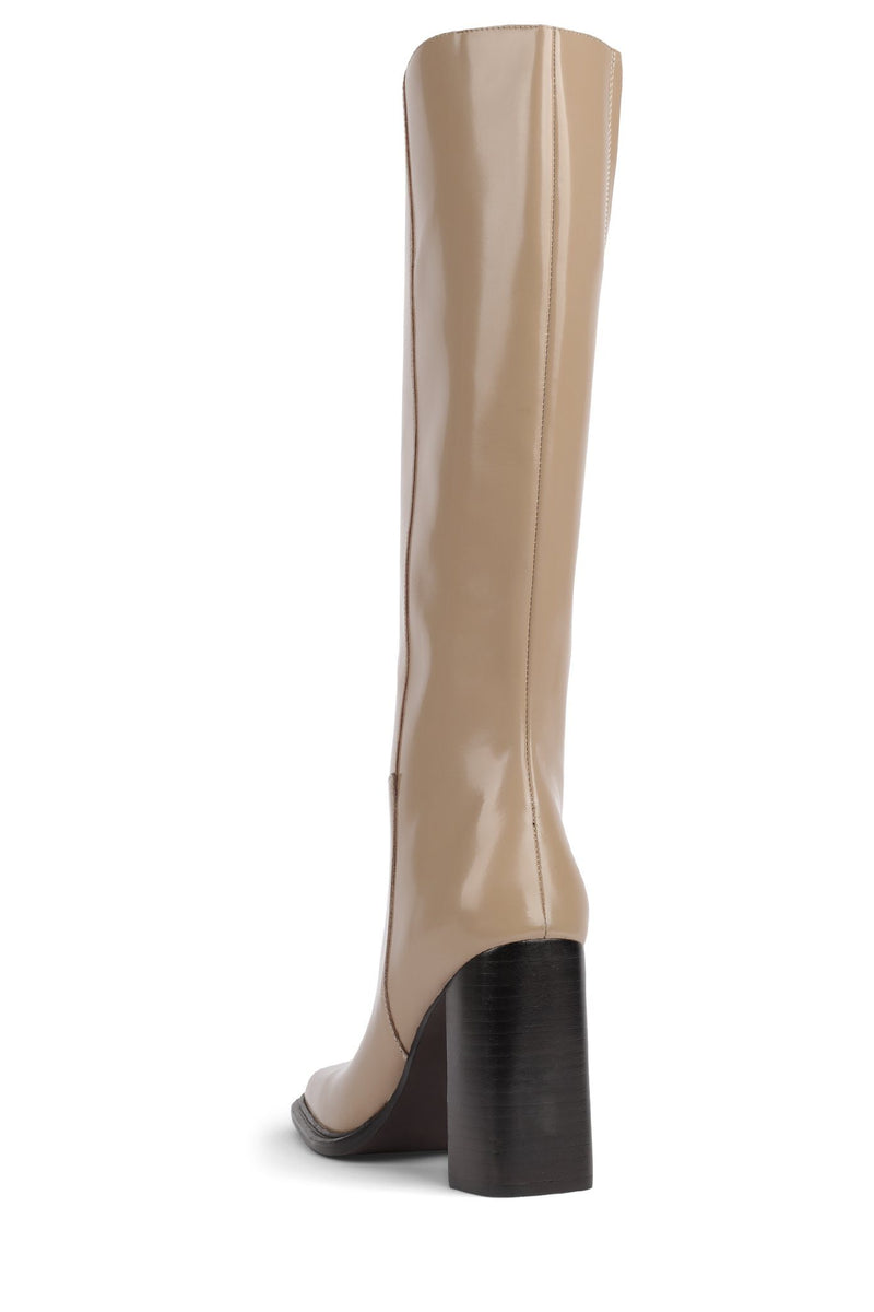 Grey Jeffrey Campbell Zeldoa Women's Knee High Boots | 179-ROEQWP