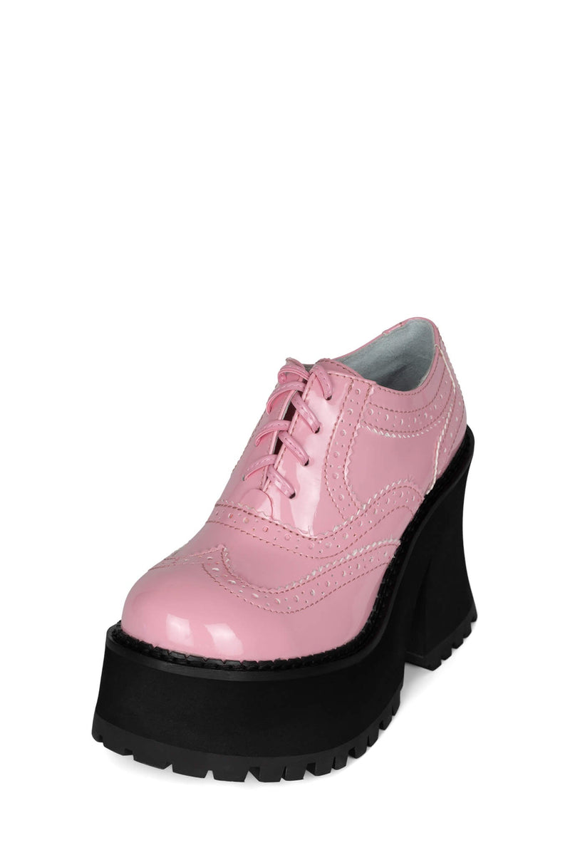 Pink Jeffrey Campbell Cry-A-Lot Women's Loafers | 083-LJBMQO