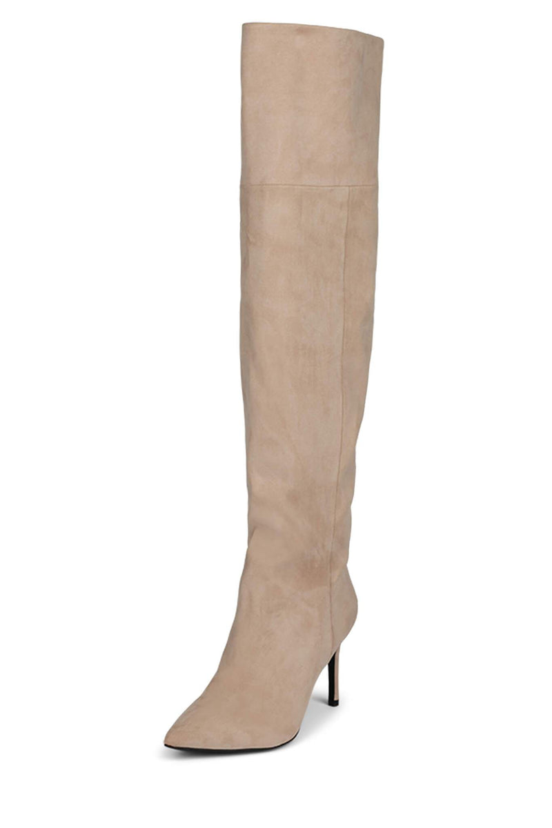 Pink Jeffrey Campbell Pillar-Hi Women's Knee High Boots | 816-SEBYVX