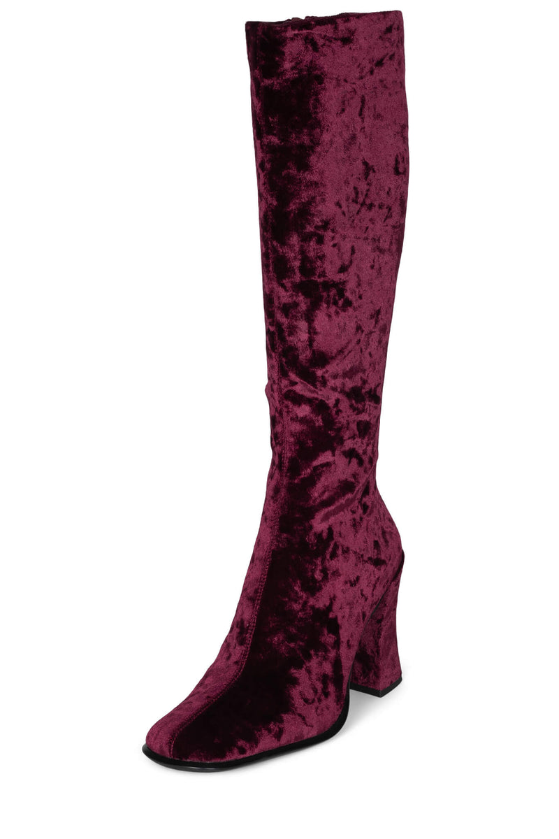 Purple Jeffrey Campbell Naissance Women's Knee High Boots | 310-DUHNTI