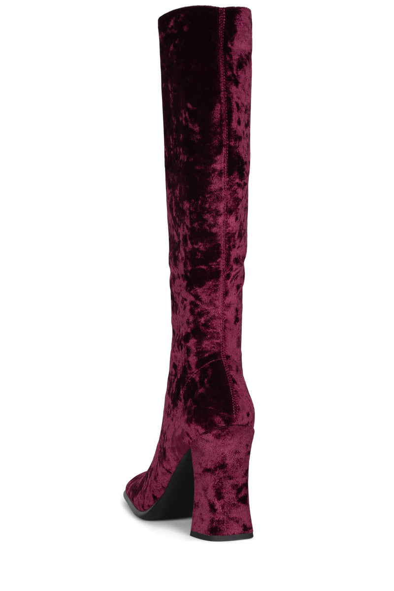 Purple Jeffrey Campbell Naissance Women's Knee High Boots | 310-DUHNTI