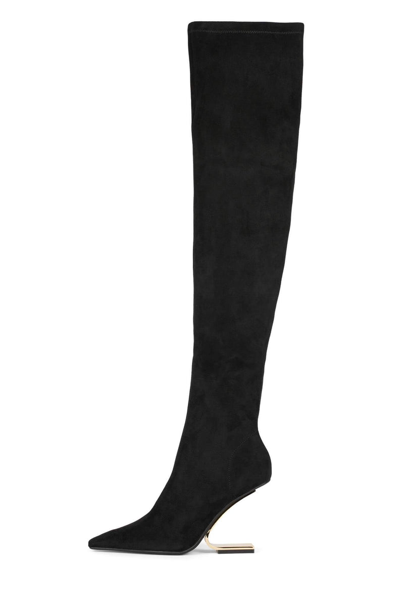 Red Jeffrey Campbell Compass-Ok Women's Knee High Boots | 638-FYRADU