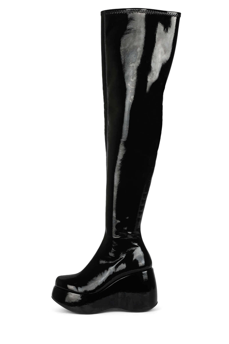 White Jeffrey Campbell Alita-Kh Women's Knee High Boots | 170-IXLDKZ